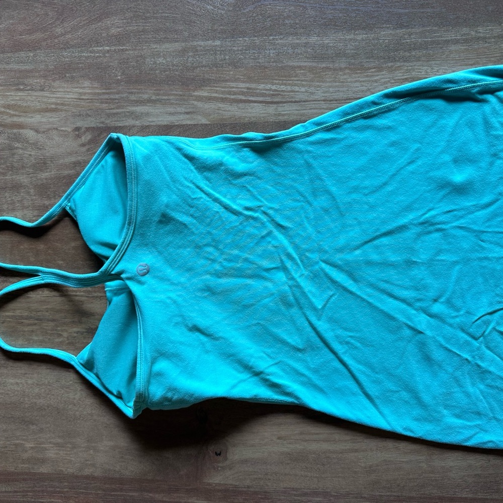 lululemon athletica Turquoise Tank Top